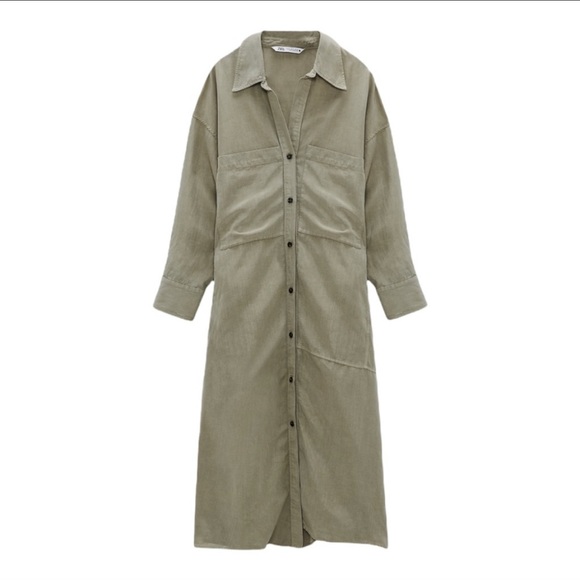 SHIRT DRESS WITH POCKETS
GREEN - REF. 4043/053 - Picture 6 of 10